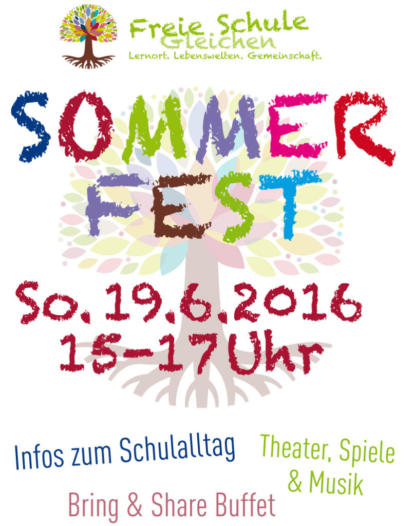 Sommerfest2016 Freie Schule Gleichen